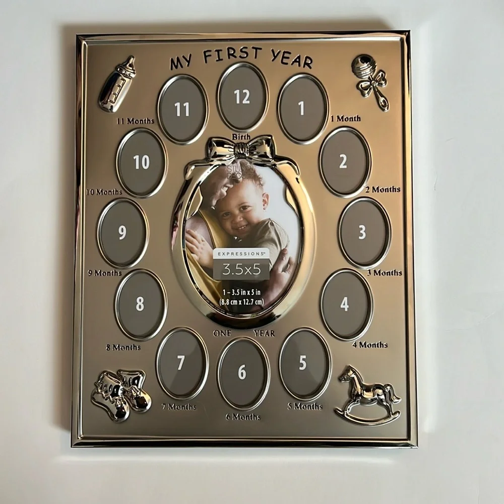 Baby 'My First Year' Collage Frame
